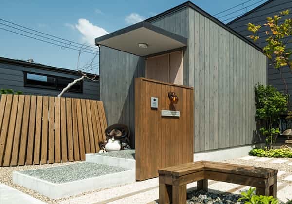 ハウスガードで建てた家の外構の写真