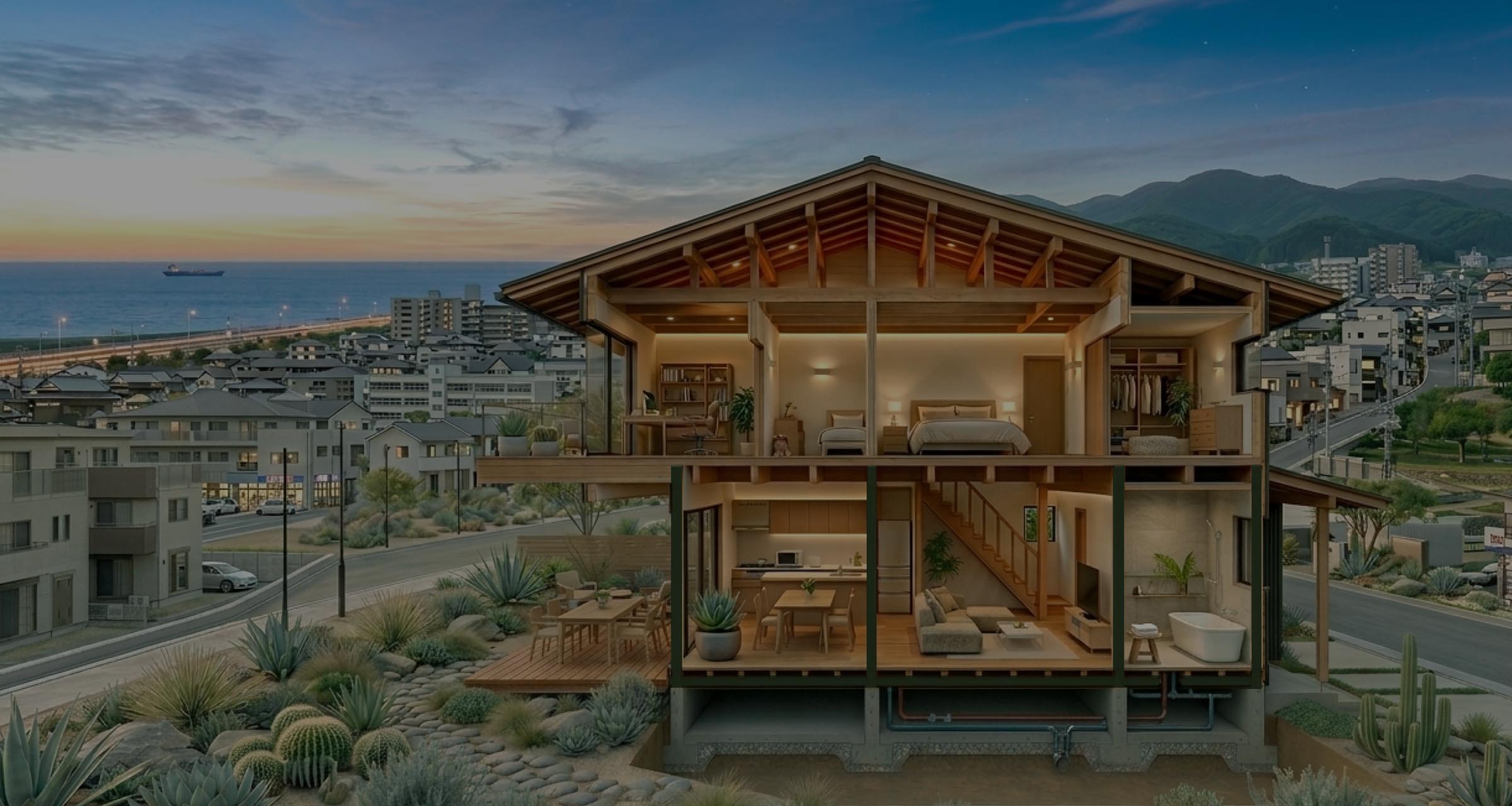 ハウスガードシステムで建てられた家